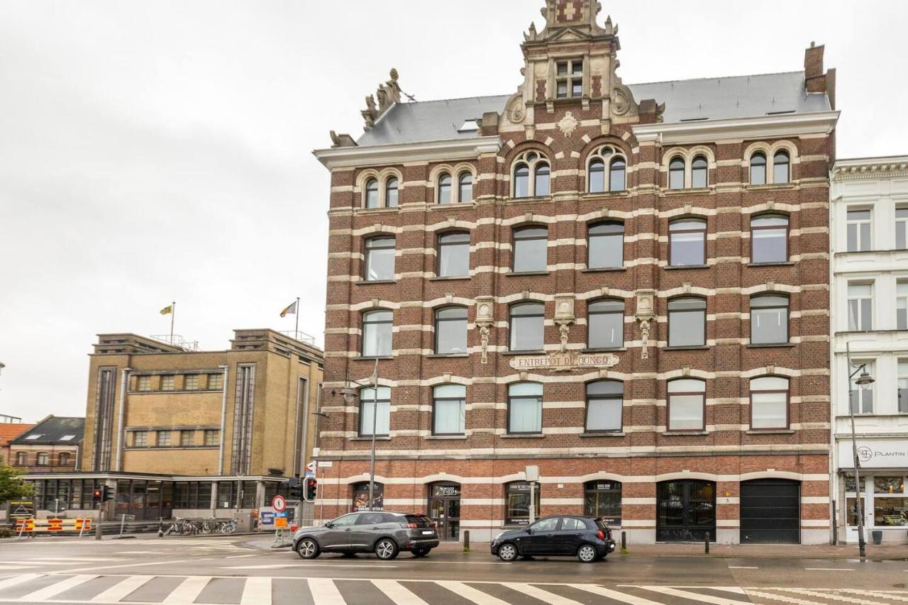 Riverview Studio In Historical Heart Of Amberes Exterior foto